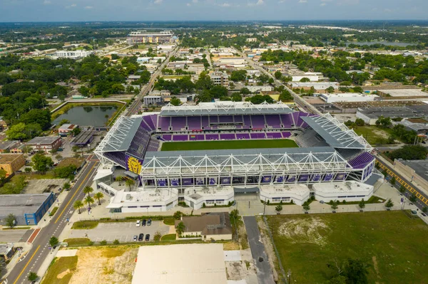 Havadan fotoğraf Orlando City Stadyumu — Stok fotoğraf