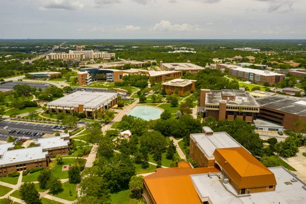 Abd'nin Orta Florida Üniversitesi'nin havadan çekilmiş fotoğrafı — Stok fotoğraf