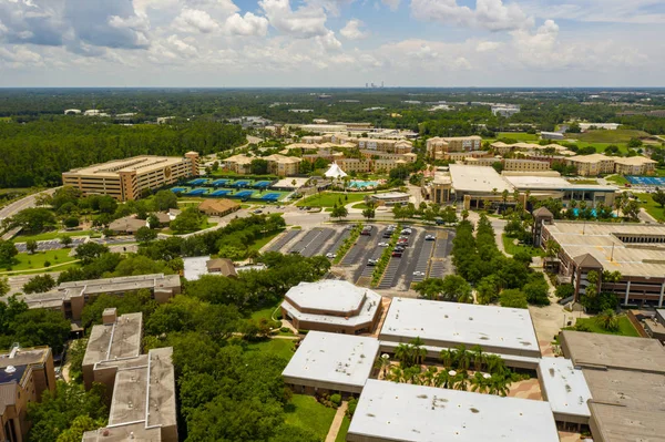 Immagine drone aereo di UCF Orlando FL — Foto Stock