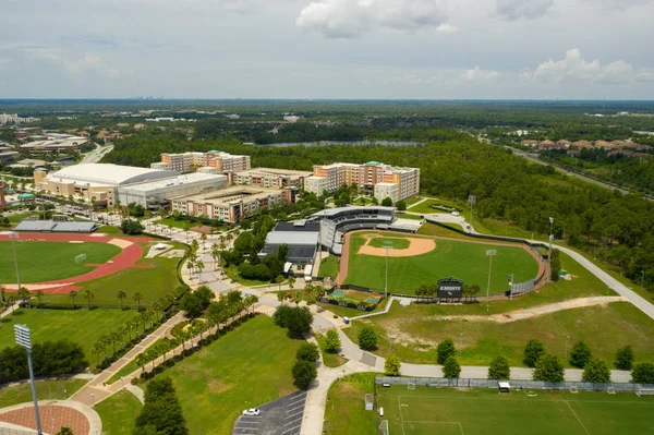 Foto aeree campi sportivi presso l'Università della Florida centrale — Foto Stock