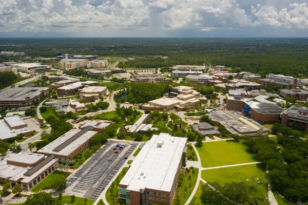 Ucf Campus havadan drone fotoğraf — Stok fotoğraf