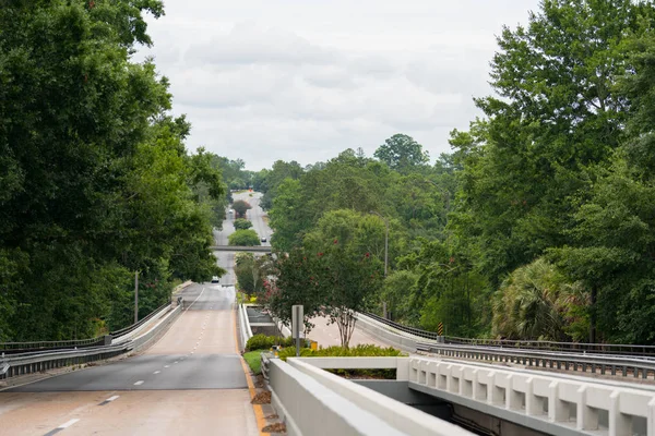 Blue Star Memorial Highway Downtown Tallahassee Florida EE.UU. —  Fotos de Stock