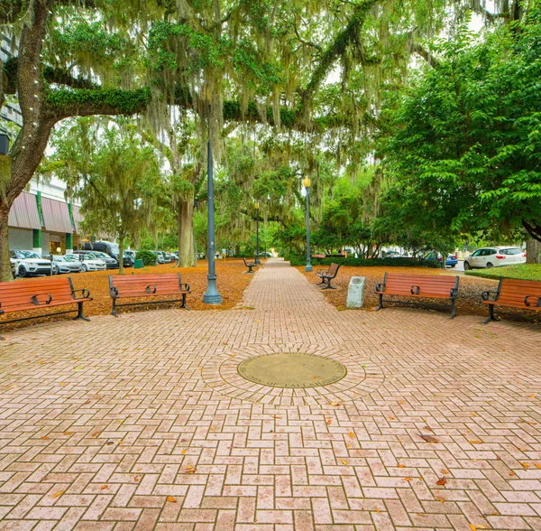 Ponce De Leon Park Downtown Tallahassee FL — Stock Photo, Image