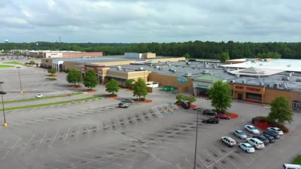 Luchtfoto Opnamen Magnolia Mall South Carolina — Stockvideo