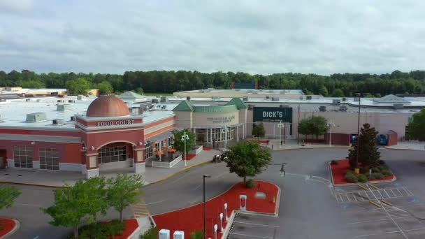 Letecký Obraz Magnolia Mall — Stock video