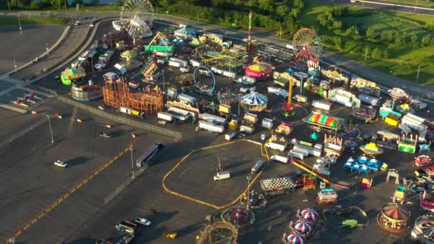 Vídeo Aéreo Carnaval Diurno — Vídeos de Stock