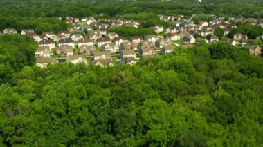 Hava video güzel lüks mahalle Newark Delaware Abd.