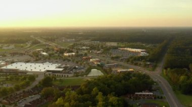 Lumberton Güney Carolina Abd 4k üzerinde Gün batımı