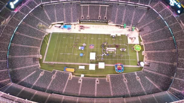Eventi All Interno Del Metlife Stadium Rutherford New Jersey — Video Stock