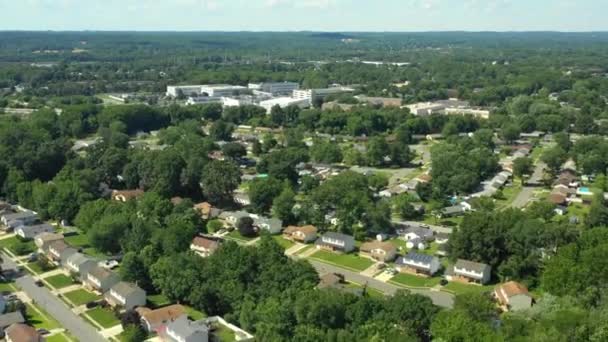 Aerial Footage Medical Centers Newark Delaware — Stock Video