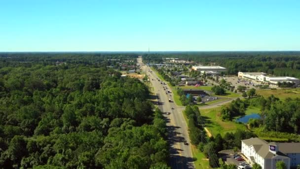 Jefferson Davis Highway Chester Usa — Stockvideo