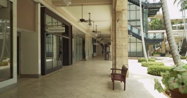 Winkels Bij Merrick Park Miami Motion Video — Stockvideo