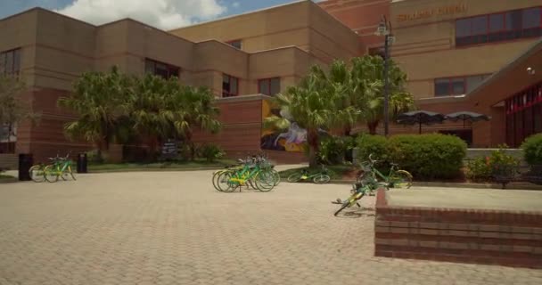 Student Union Building University Van Centraal Florida Usa — Stockvideo