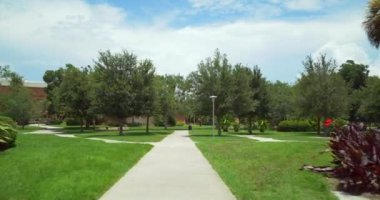 Motion ground footage University of Central Florida 4k