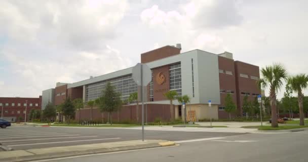 Ucf 校园运动地面镜头研究中心 — 图库视频影像