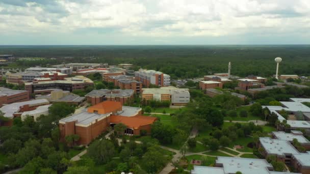 University Central Florida Drone Filmati — Video Stock
