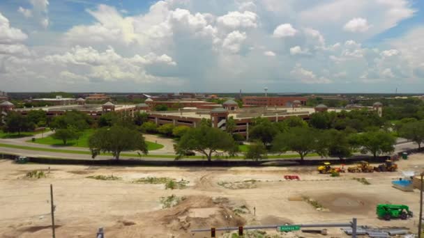 Aerial Video University Van Central Florida Campus Orlando — Stockvideo