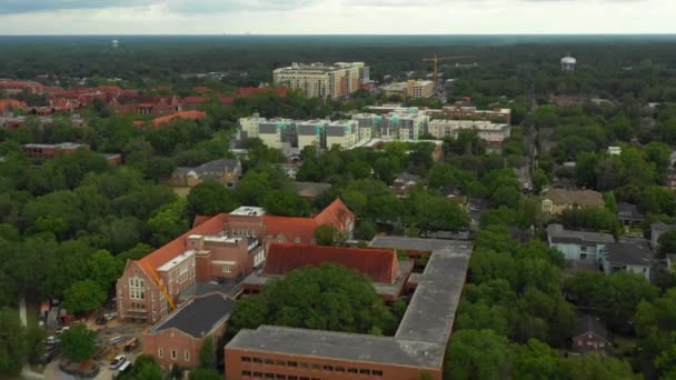 フロリダ大学の大学キャンパス寮と住宅アパート — ストック動画