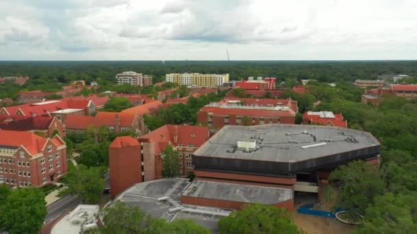 Letecký Dron Nad Floridskou Univerzitou — Stock video