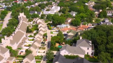 Celebration Fl Usa'da havadan çekilen evler