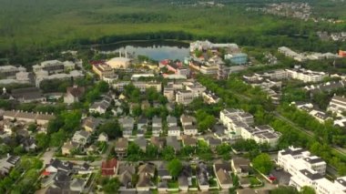 Kutlama Florida havadan drone flyover