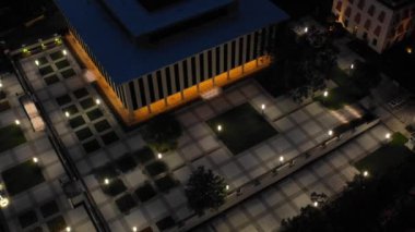 Tallahassee antenler Capitol Binası gece