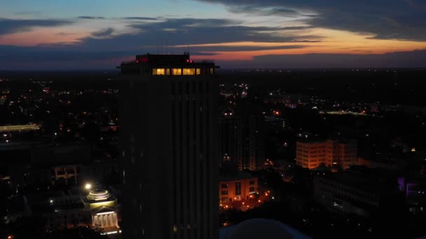 Florida State Capitol Building Tallahassee États Unis — Video