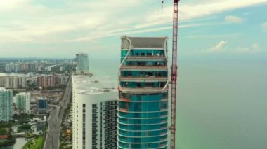 Havadan video Miami Ritz yapım aşamasında