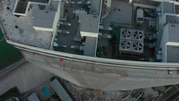 超高層ビル空中ドローンビデオ4K — ストック動画