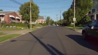 Sürüş plakaları ileri görünüm Jenkintown Pa Amerika