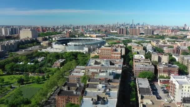 Havadan Video Görüntüleri Yankee Stadyumu — Stok video
