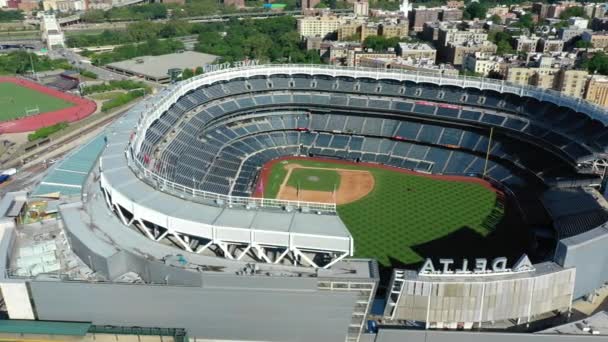 Bronx Usa Června 2019 Letecký Stadion New Yorku — Stock video