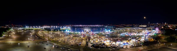 Carnaval panoramique aérien au Metlife Stadium — Photo