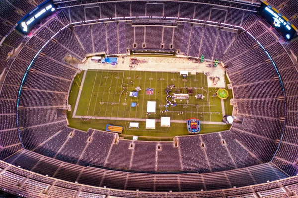 Foto aérea dentro del Estadio Metlife Rutherford NJ —  Fotos de Stock