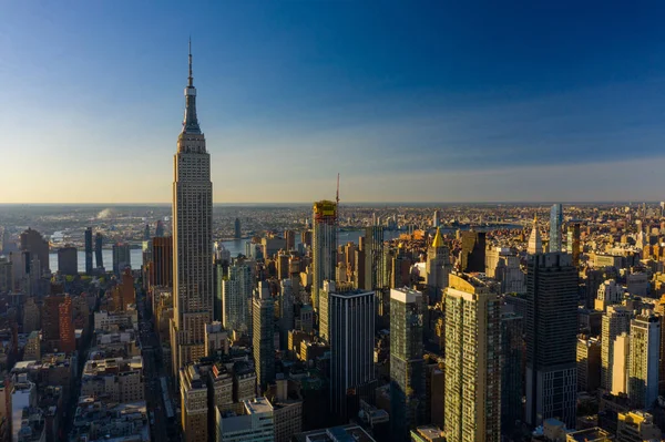 New York Cityscape hava fotoğrafı — Stok fotoğraf