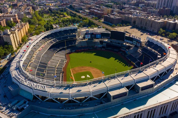 ヤンキースタジアムNyの空中写真 — ストック写真