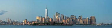Panoramik fotoğraf New York Manhattan 2019