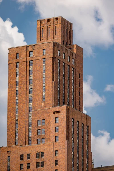 Topo do edifício 21 West Street Manhattan NYC — Fotografia de Stock