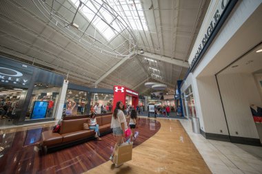 Sunrise, Fl, Usa - 12 Temmuz 2019: Sawgrass Mills Outlet Alışveriş Merkezi, Sunrise Florida