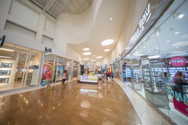 Sunrise, Fl, Usa - 12 Temmuz 2019: Sawgrass Mills Outlet Alışveriş Merkezi, Sunrise Florida