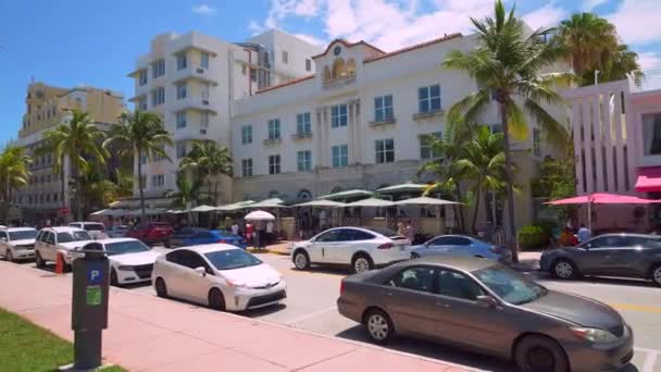 Edgewater Hotel South Beach 60P Görüntü — Stok video