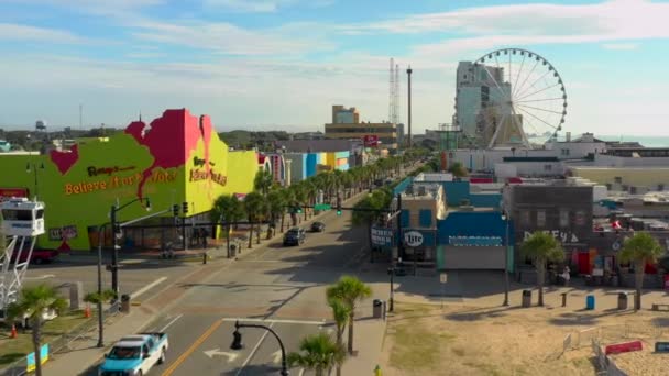 Ocean Boulevard Myrtle Beach — Vídeo de stock