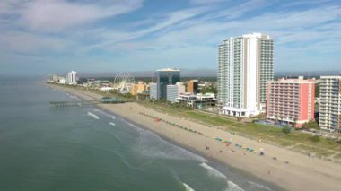 Myrtle Beach Abd 4k havadan görüntüleri