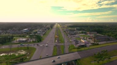 Hava drone video Kingsland Ga Amerika