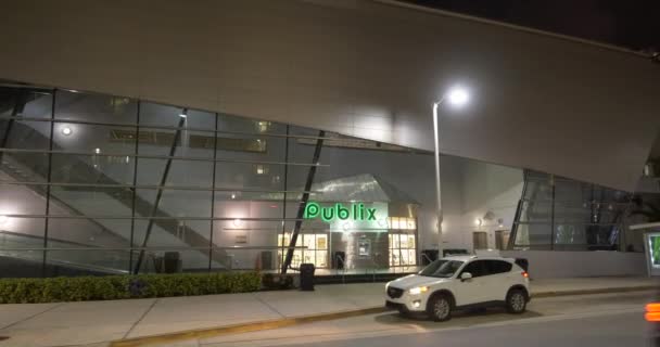 Publix Supermarket Miami Beach Usa — Wideo stockowe