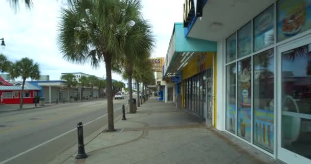 Ocean Blvd Urtle Beach — Stock video