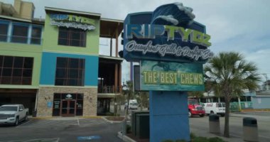 Riptydz Oceanfront Izgara Çatı Bar Myrtle Beach Sc