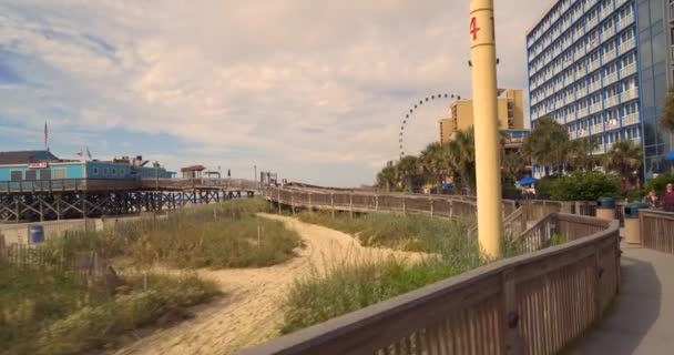 Pier Myrtle Beach — Vídeo de Stock