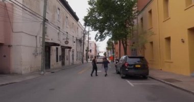 Charleston Sc Abd araba kamera 4k monte ile Sürüş