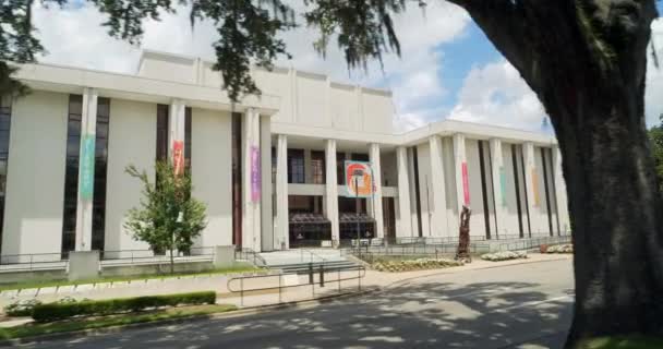 Museum Van Florida Geschiedeniscentrum Tallahassee — Stockvideo